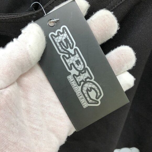 NWT EPIC MMA Gear Youth Kids Size 12 Training Shorts Black Wrestling Fight - Picture 11 of 14